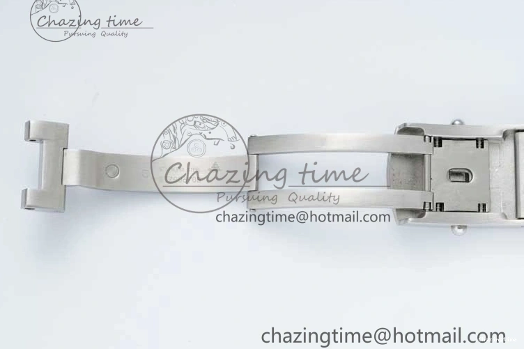 1222 UrbanChic Speedmaster Racing Master SS HKF Best Edition Blue Black Dial on SS Bracelet A 7808